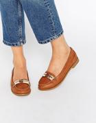 Miss Kg Nissa Loafers - Tan Synthetic