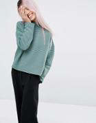Monki Boxy Sweat - Khaki