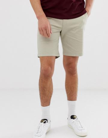 Ben Sherman Stretch Chino Shorts - Stone