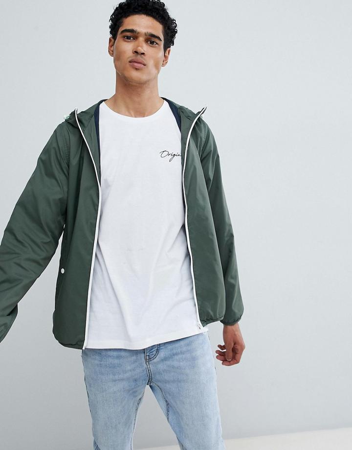 Jack & Jones Originals Lightweight Windbreaker - Navy