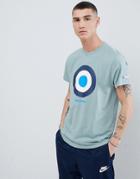 Lambretta Ringer Target T-shirt - Green