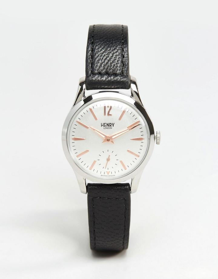 Henry London Black Highgate Watch Hl30-us-0001 - Black
