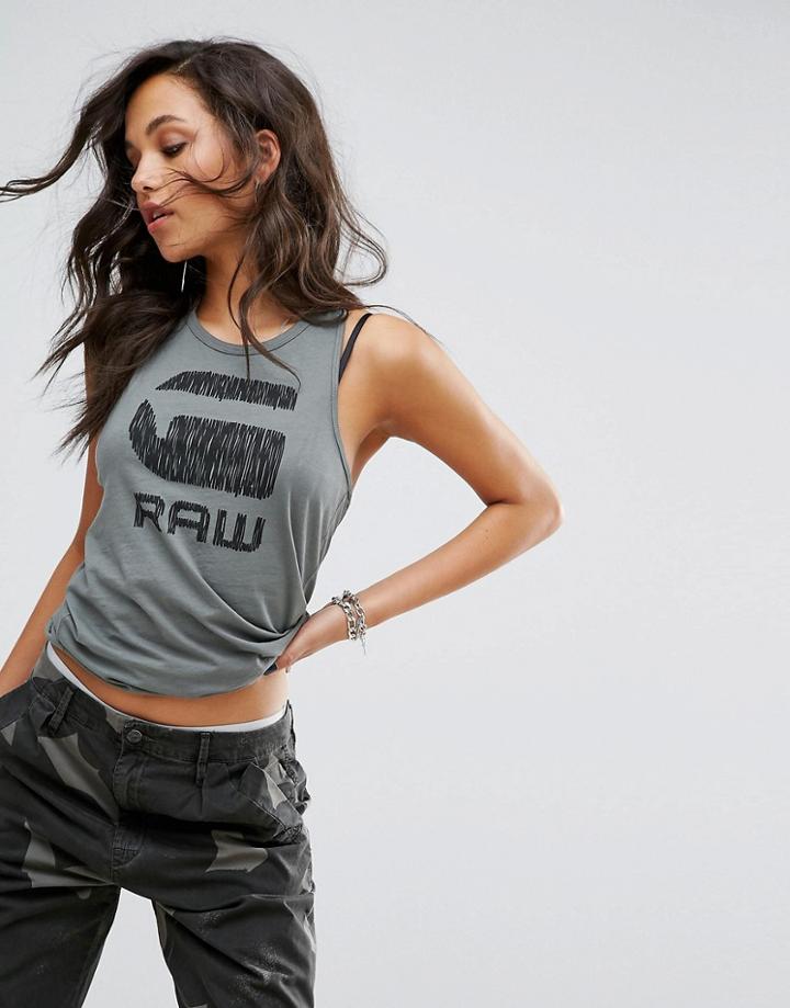 G-star Be Raw Logo Tank Top - Multi