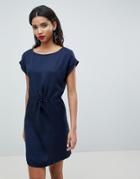 Esprit Woven Tunic Dress - Navy