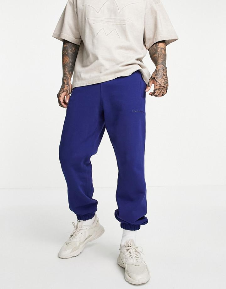 Adidas Originals X Pharrell Williams Premium Sweatpants In Navy