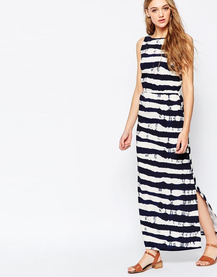 Sugarhill Boutique Nautical Stripe Maxi Dress