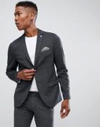Selected Homme Slim Fit Blazer - Gray