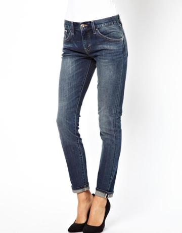 Levi's Selvage Skinny Boyfriend Jeans