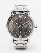 Tommy Hilfiger George Stainless Steel Strap Watch 1710345 - Silver