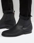 Zign Leather Jodphur Boots - Black