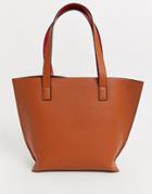 Truffle Collection Tan Large Tote Bag