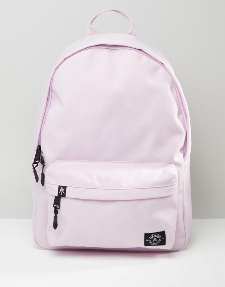 Parkland The Vintage Backpack In Mist - Pink