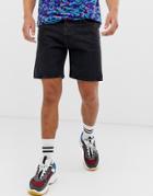 Weekday Vacant Shorts In Black