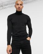 Bolongaro Trevor Turtleneck Sweater In Black