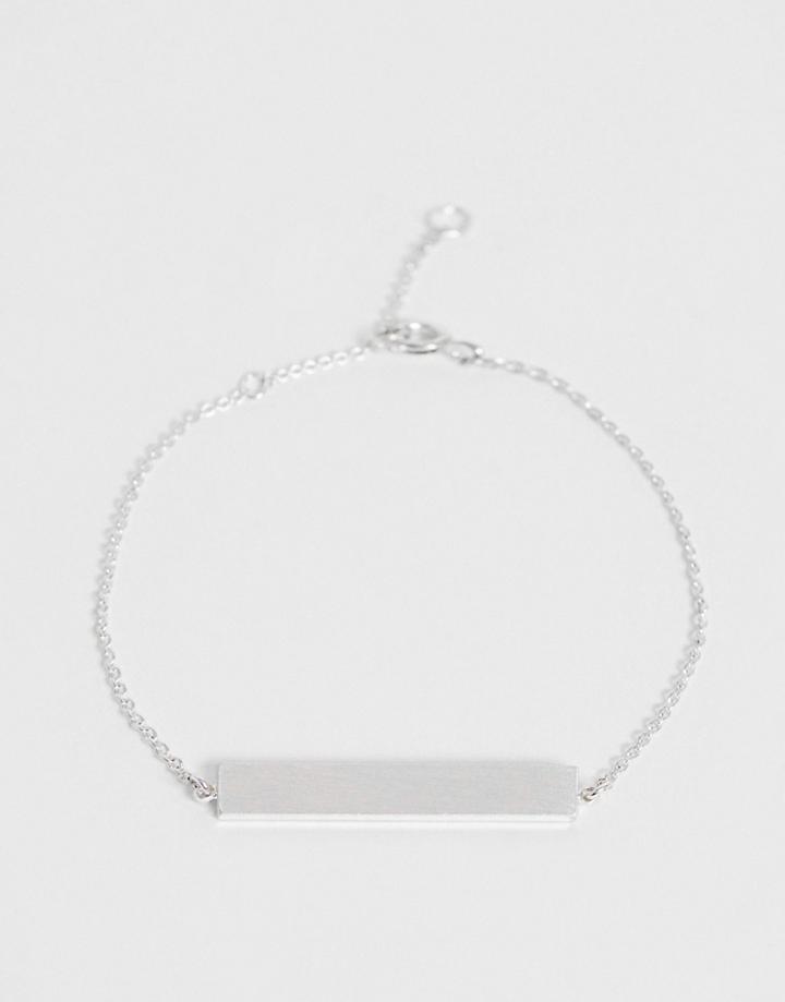 Vila Bar Bracelet - Silver