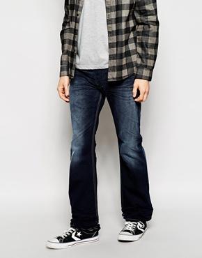 Diesel Jeans Zatiny Bootcut Fit 837k Dark Wash - Dark Wash
