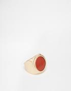 Icon Brand Premium Big Deluxe Ring - Red