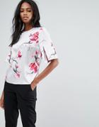 Y.a.s Joy Floral Print Tee - Multi