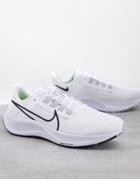 Nike Running Air Zoom Pegasus 38 Sneakers In White