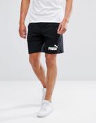 Puma Ess No.1 Sweat Shorts In Black 83826101 - Black