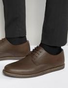 Frank Wright Trinder Lace Up Shoes In Brown Leather - Brown