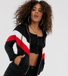 Parisian Tall Color Block Zip Front Jacket Loungesuit Two-piece - Multi