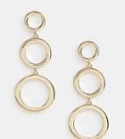 Missguided Triple Circle Drop Earring In Gold - Gold