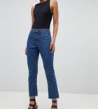 Missguided Tall Wrath Straight Leg Jeans - Blue