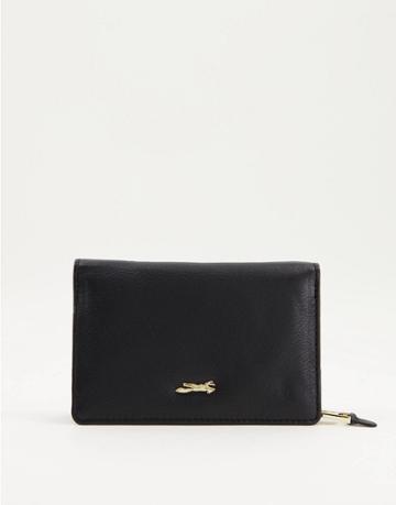 Paul Costelloe Leather Long Wallet In Black