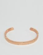 Mister Feather Cuff Bracelet In Rose Gold - Gold