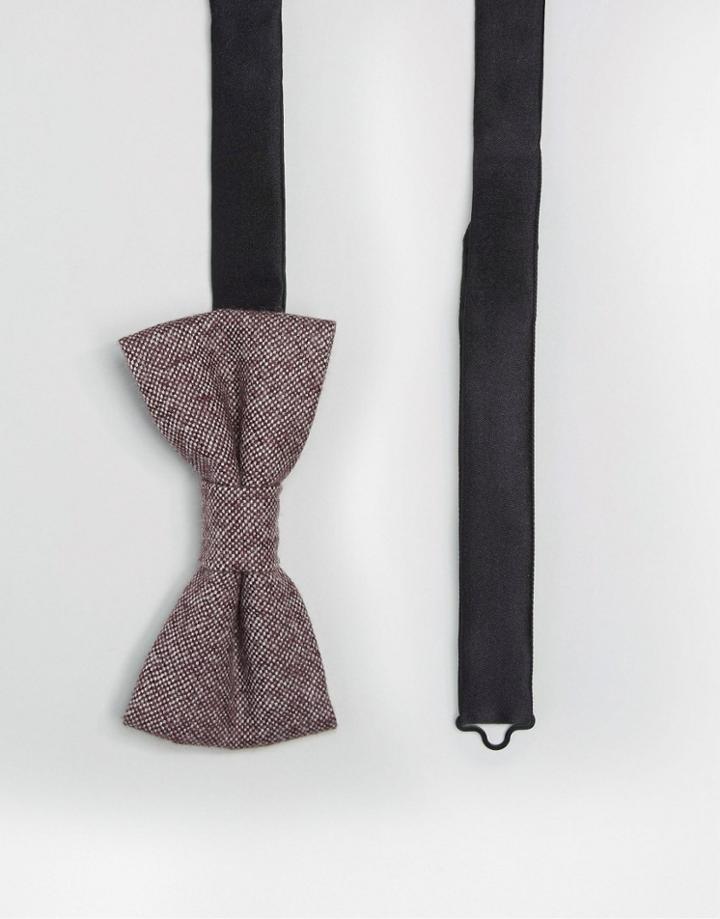 Heart & Dagger Bow Tie - Red
