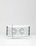 Ted Baker Cut Out Bow Clutch Bag - White