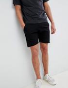 Le Breve Basic Jersey Shorts - Black