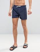 Bravesoul Side Pannel Short Length Swim Short - Navy