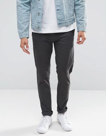 Minimum Norden Stretch Slim Chino - Black