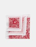 Selected Pocket Square - Red