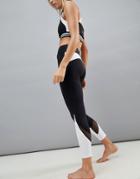 Kisaiya Mesh Pannel Leggings - Black