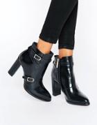 Tommy Hilfiger Tommyxgigi Nautical Heeled Ankle Boots - Black