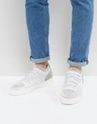 Cortica City Hybrid Knit Sneakers In White - White