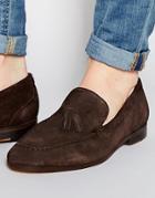 Kurt Geiger Coleman Tassel Loafers - Brown