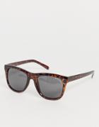 Cheap Monday Timeless Square Frame Sunglasses - Brown