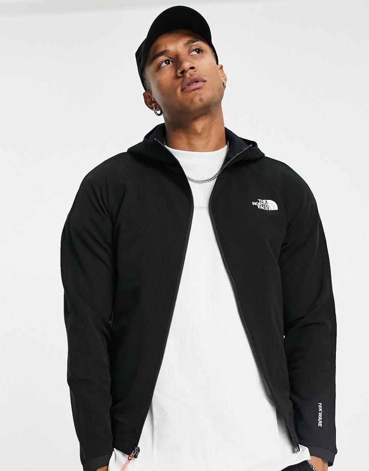 The North Face Tekware Full Zip Fleece In Black