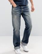 Edwin Ed-39 Red Listed Selvage Loose Fit Jeans - Blue