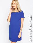 Ripe Maternity Sara Shift Dress - Blue