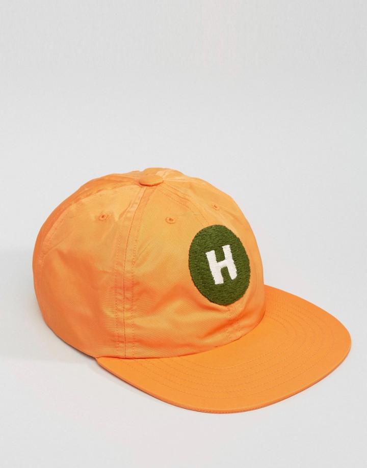 Maharishi Baseball Cap In Orange - Orange