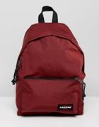 Eastpak Burgundy Orbit Sleek'r Backpack - Red