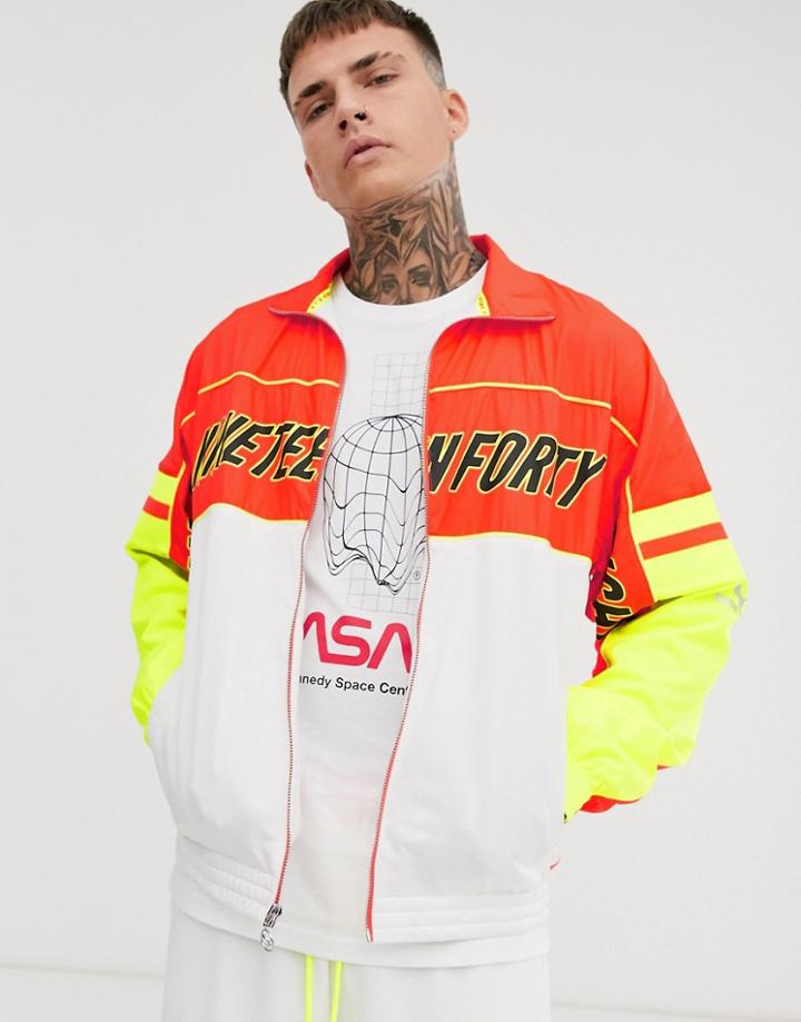 Puma Luxtg Track Jacket In White - White