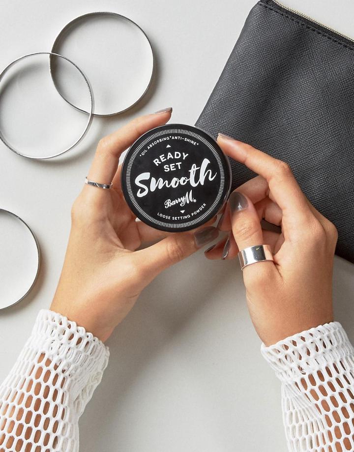 Barry M Loose Ready Set Smooth Finishing Powder - Clear