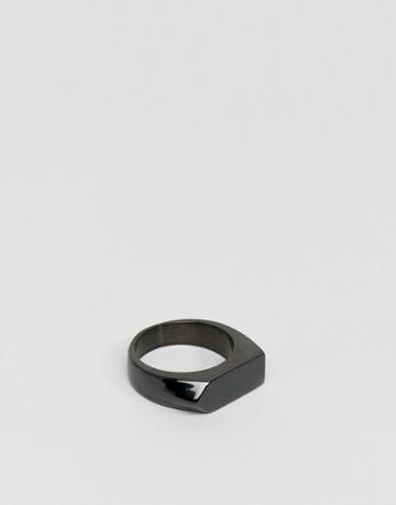Seven London Black Ring - Black