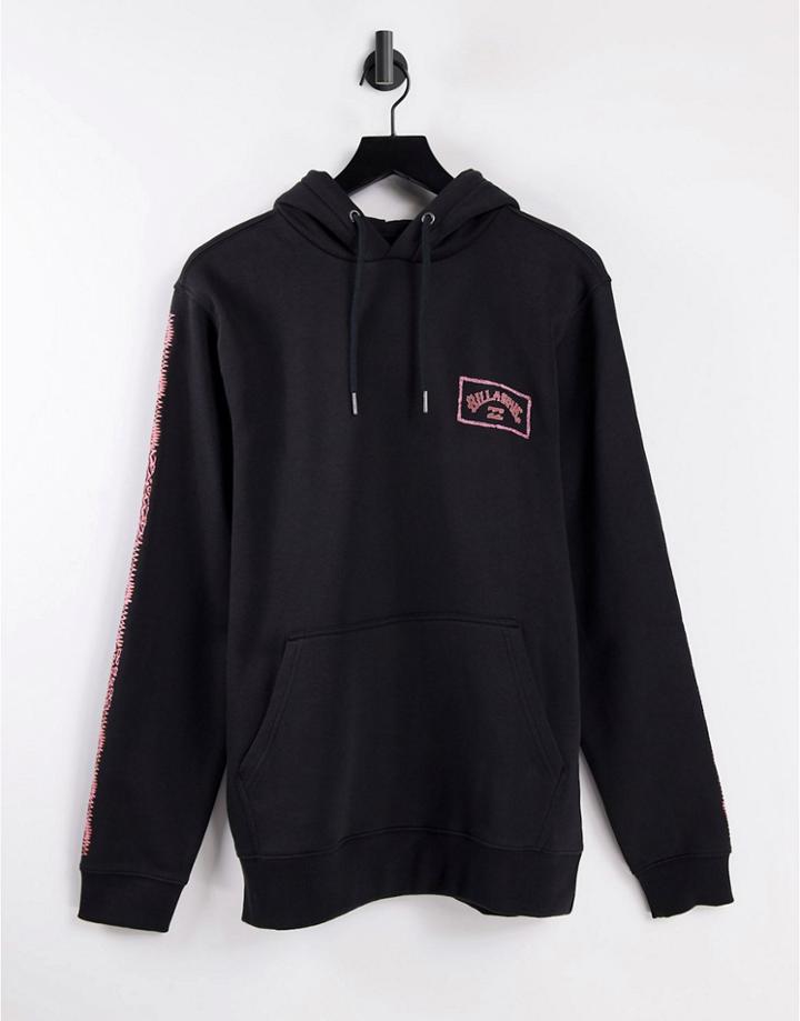 Billabong Arch Hoodie In Black
